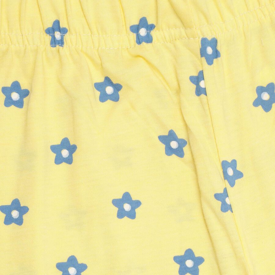 Girls' Pyjamas, पीला, large image number null