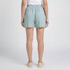 Women's Lightweight Viscose Shorts, Light Blue, small
