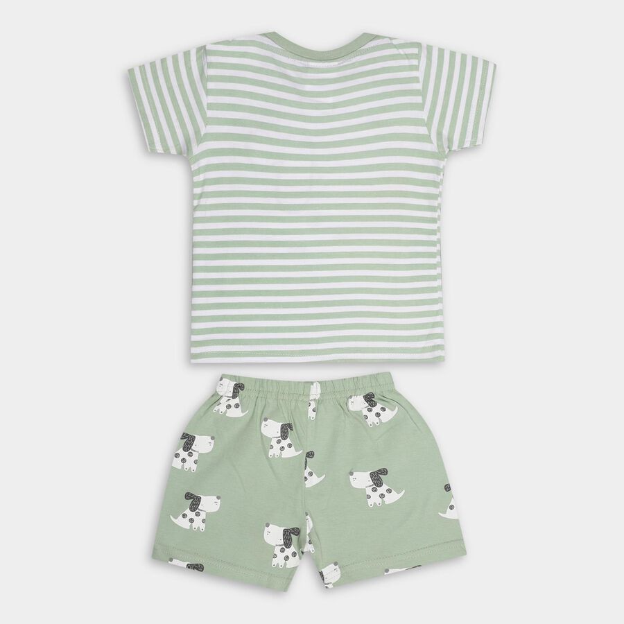 Infants' Baba Suit, हल्का हरा, large image number null
