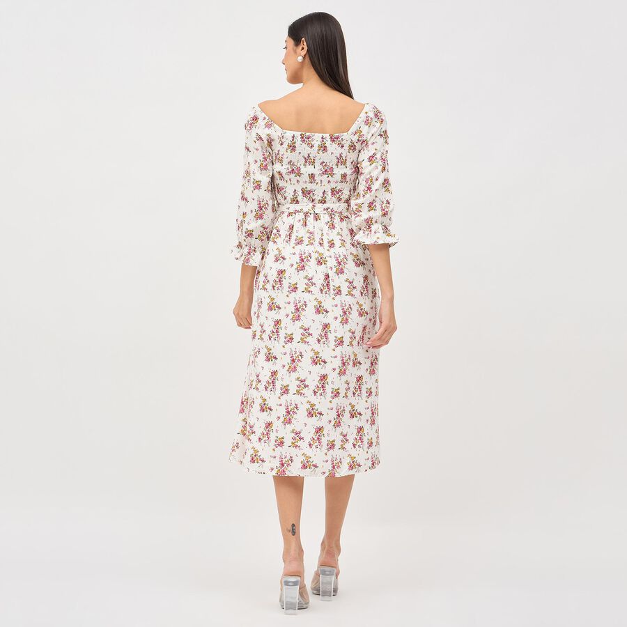 Ladies' Empire Dress, Off White, large image number null