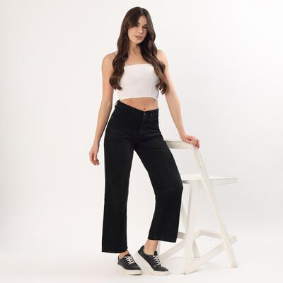 Women's Light Blue Slim Fit Classic Jeans