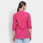 Ladies' Kurti, रानी (फ्यूशिया), small image number null