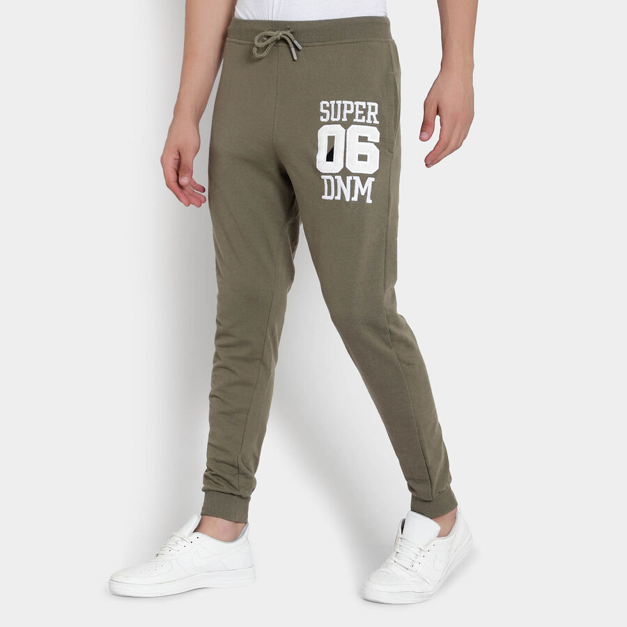 Cut & Sew Track Pants, Olive, large image number null