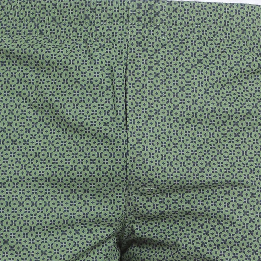 Cotton Inner Elastic Boxers, Dark Green, large image number null