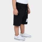 Infants' Navy Blue Regular Fit Drawstring Half Pant, Navy Blue, small