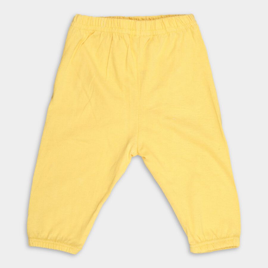 Infants' 100% Cotton Pyjama, पीला, large image number null