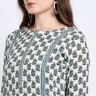 Ladies' Kurta, Off White, small image number null