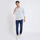 Men's 100% Cotton Casual Shirt, सफ़ेद, small image number null
