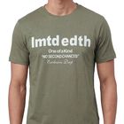 Men's Light Green Round Neck Graphic Printed T-Shirt, Light Green, small