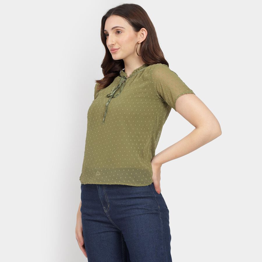 Ladies' Top, हल्का हरा, large image number null