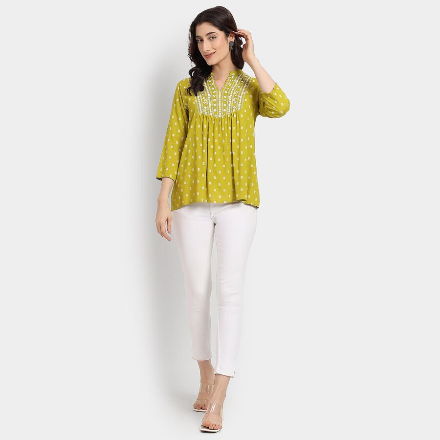 Ladies' Kurta , Olive, large image number null