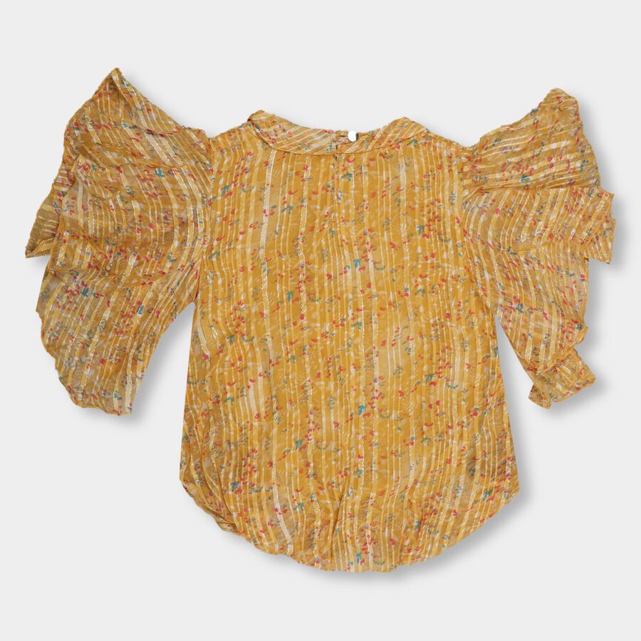 Girls' T-Shirt , Yellow, large image number null