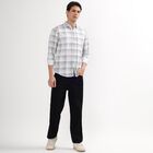 Men's Casual Shirt, White, small image number null