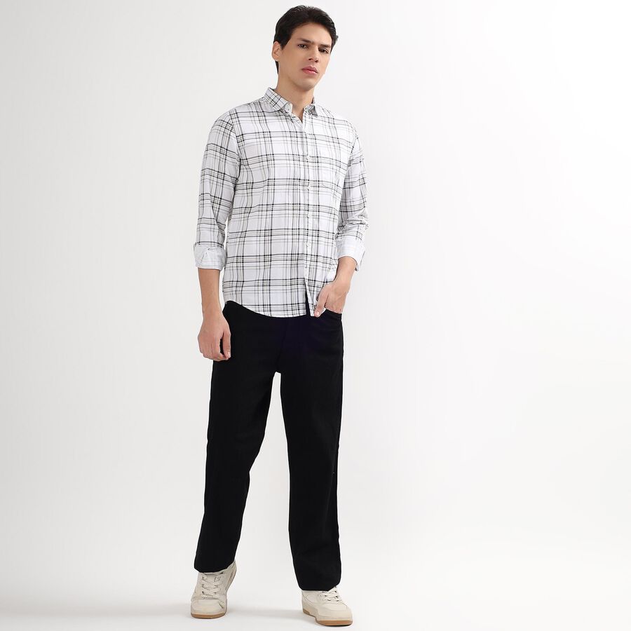Men's Casual Shirt, White, large image number null