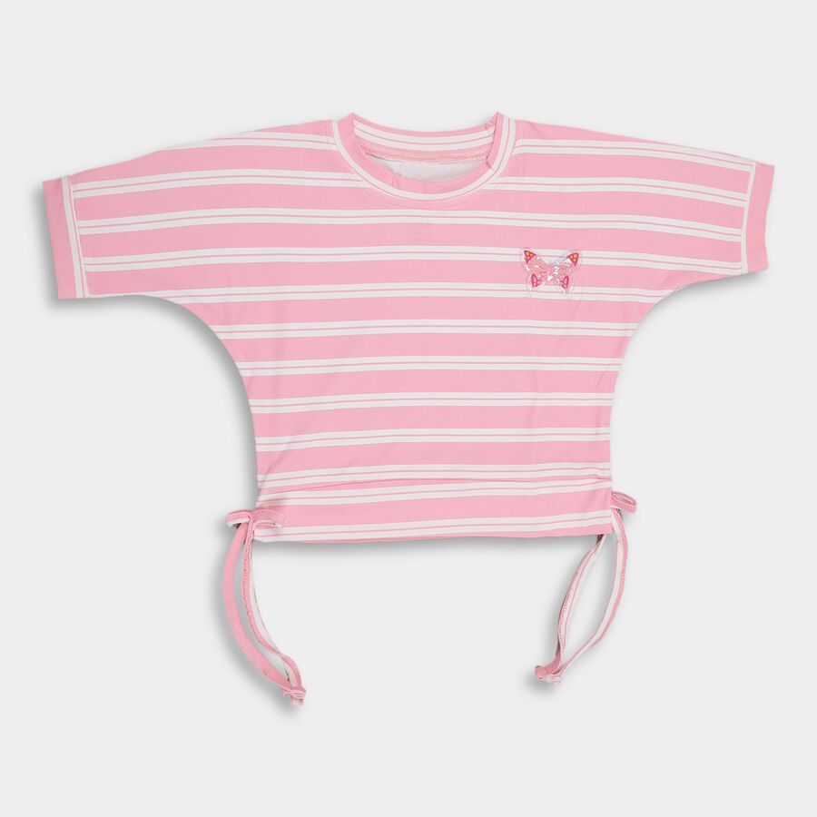 Girls' T-Shirt , Light Pink, large image number null