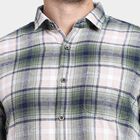 Men's 100% Cotton Casual Shirt , Dark Green, small image number null