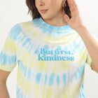 Ladies' Round Neck T-Shirt, हल्का नीला, small