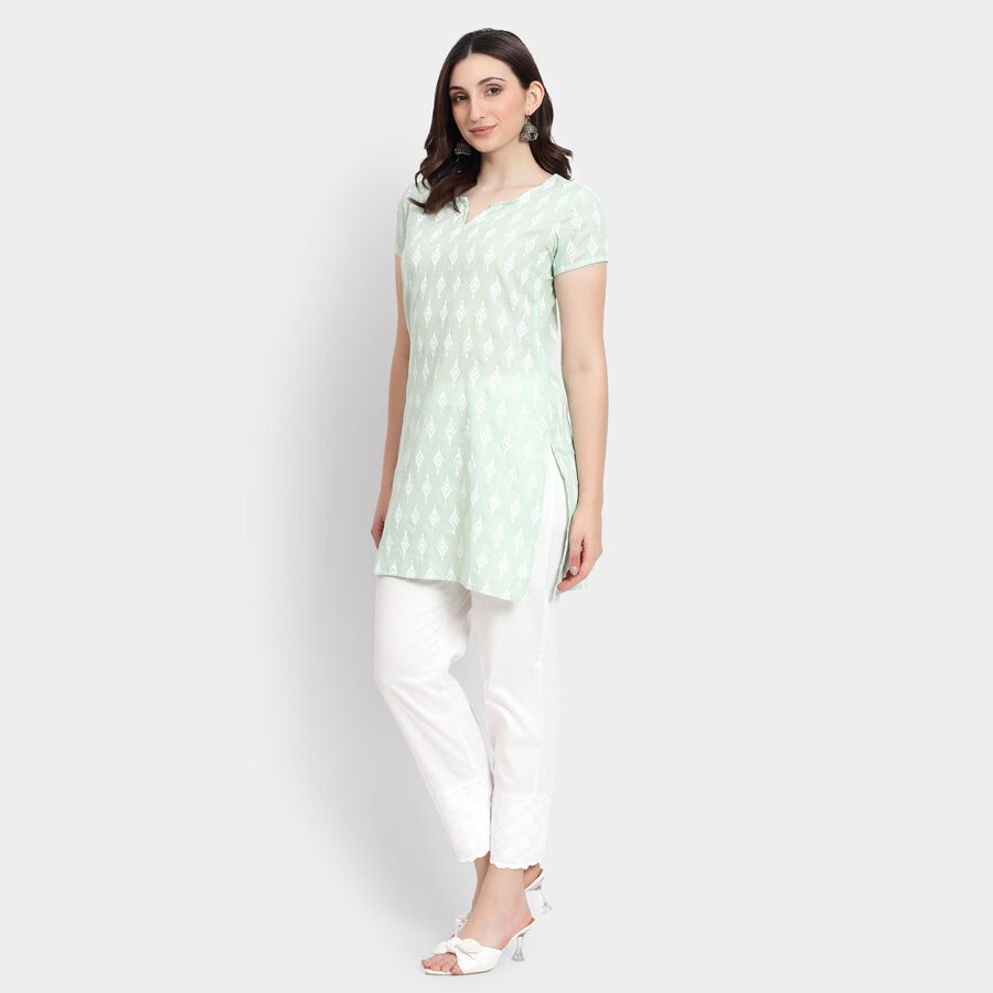 Ladies' Kurta , हल्का हरा, large image number null