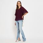 Ladies' Top , बैंगनी, small image number null