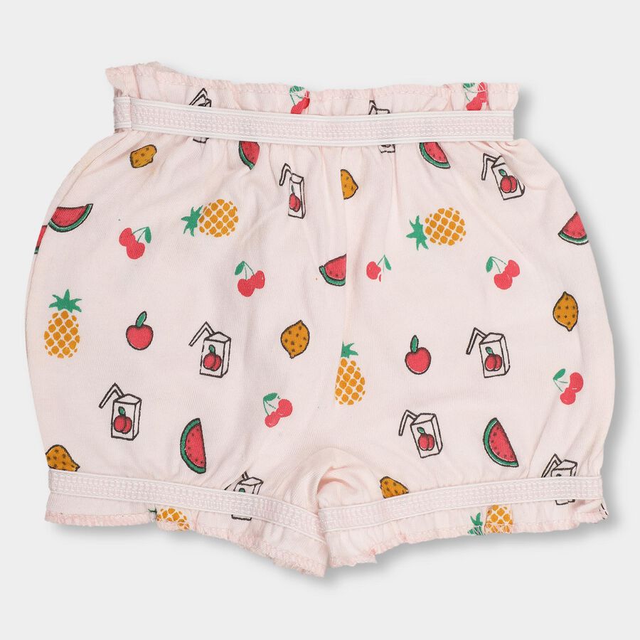 Infants' 100% Cotton Bloomer, Light Pink, large