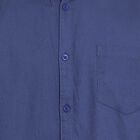 Cotton Solid Casual Shirt, Navy Blue, small image number null