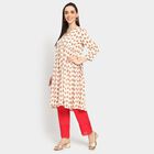Ladies' Kurta, Off White, small image number null