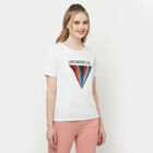 Embellished Round Neck T-Shirt, White, small image number null