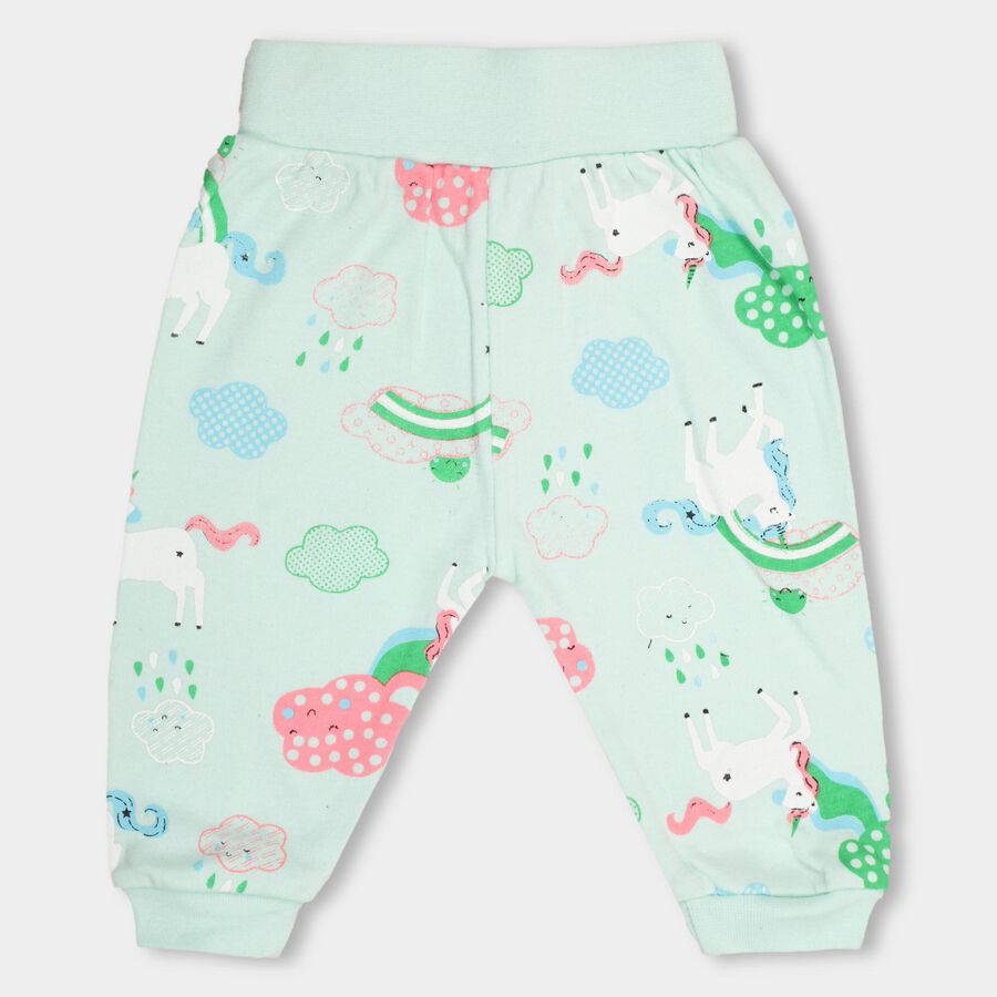 Infants' 100% Cotton Pyjama, हल्का हरा, large image number null