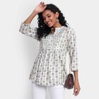 Printed Kurta, Light Grey, small image number null