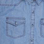 Boys Light Blue Full Sleeve Classic Casual Shirt, Light Blue, small image number null