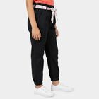 Girls' Black Slim Fit Classic Jeans, Black, small