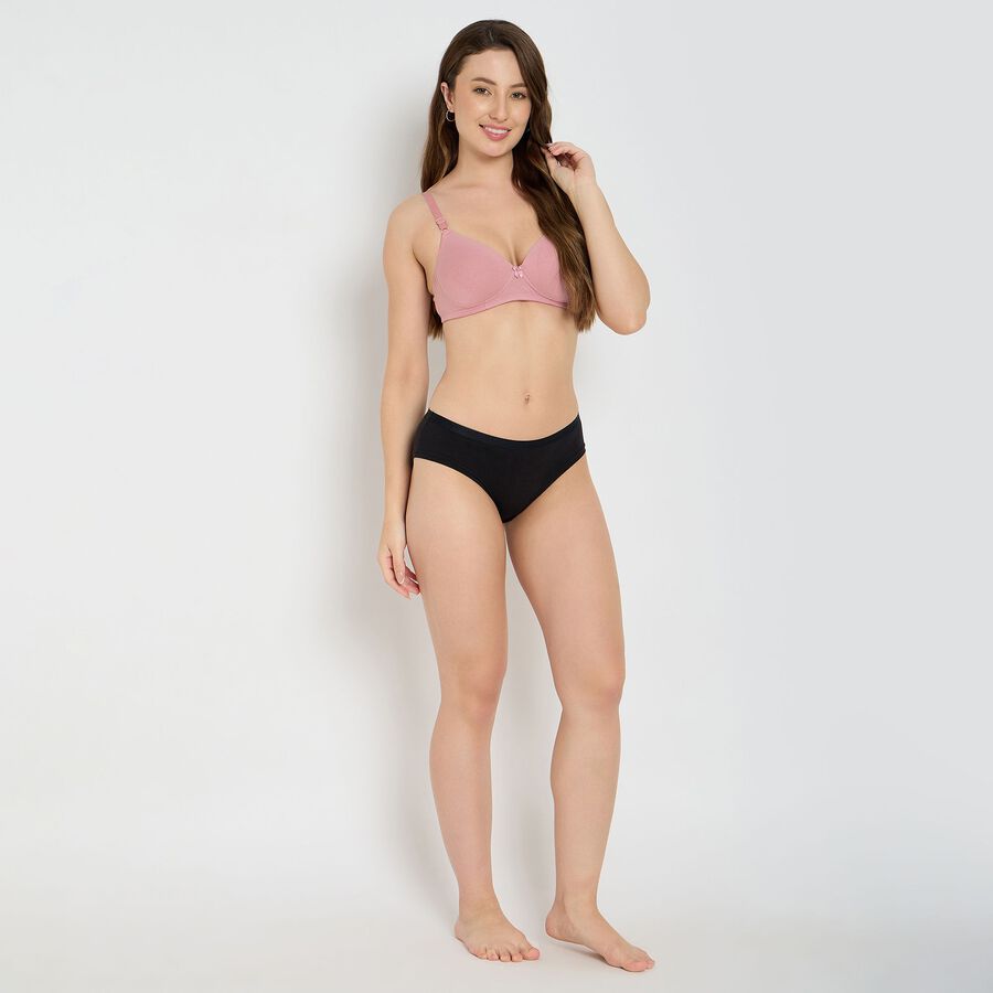 Ladies' Bra, Light Pink, large image number null