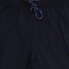 Boys' Navy Blue Regular Fit Side Tape Detail Jamaican Shorts, Navy Blue, small