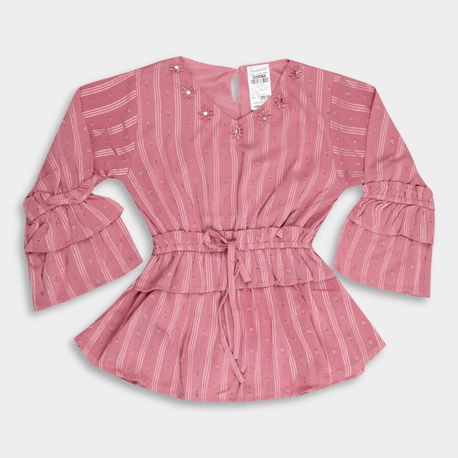 Girls' T-Shirt, Pink, large image number null