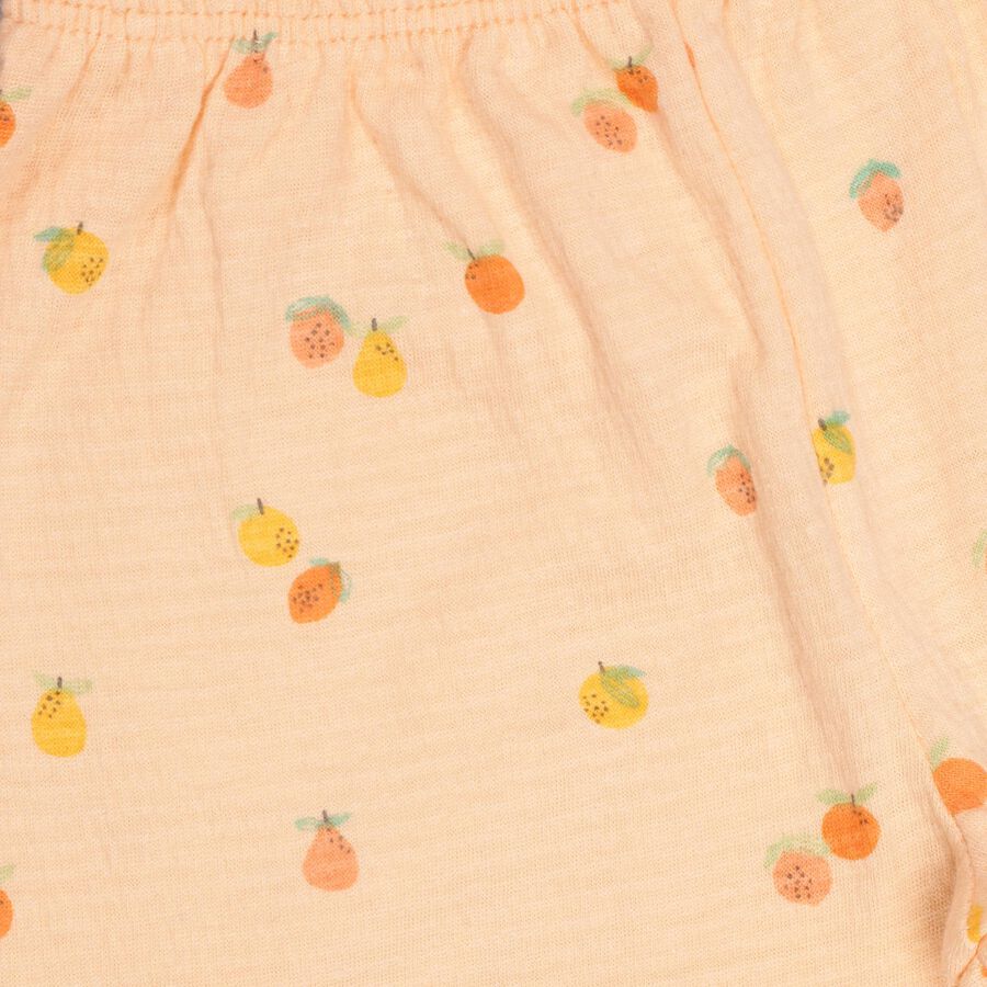 Infants' Short Set, Peach, large image number null