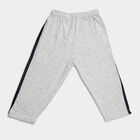 Infants Solid Pyjama, Melange Light Grey, small image number null