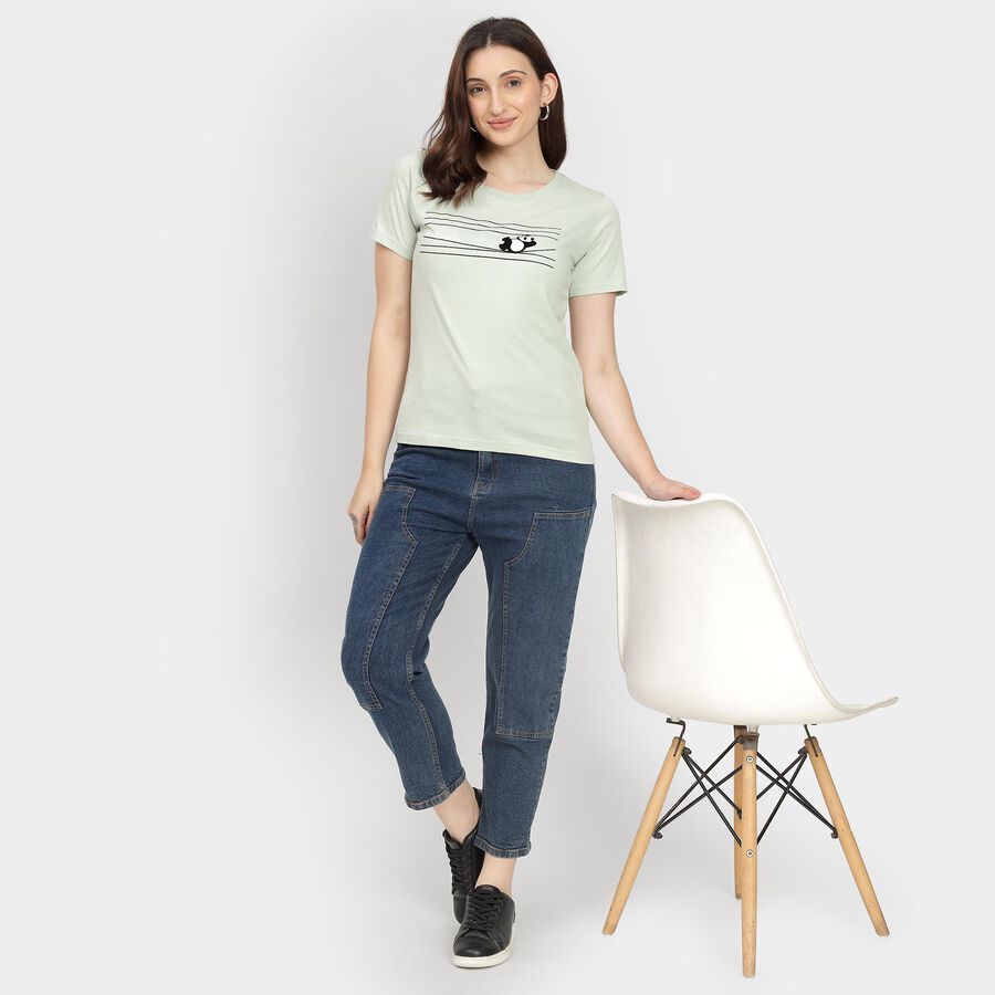Ladies' Jeans, Mid Blue, large image number null