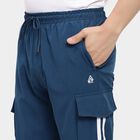Men's Track Pants , Mid Blue, small