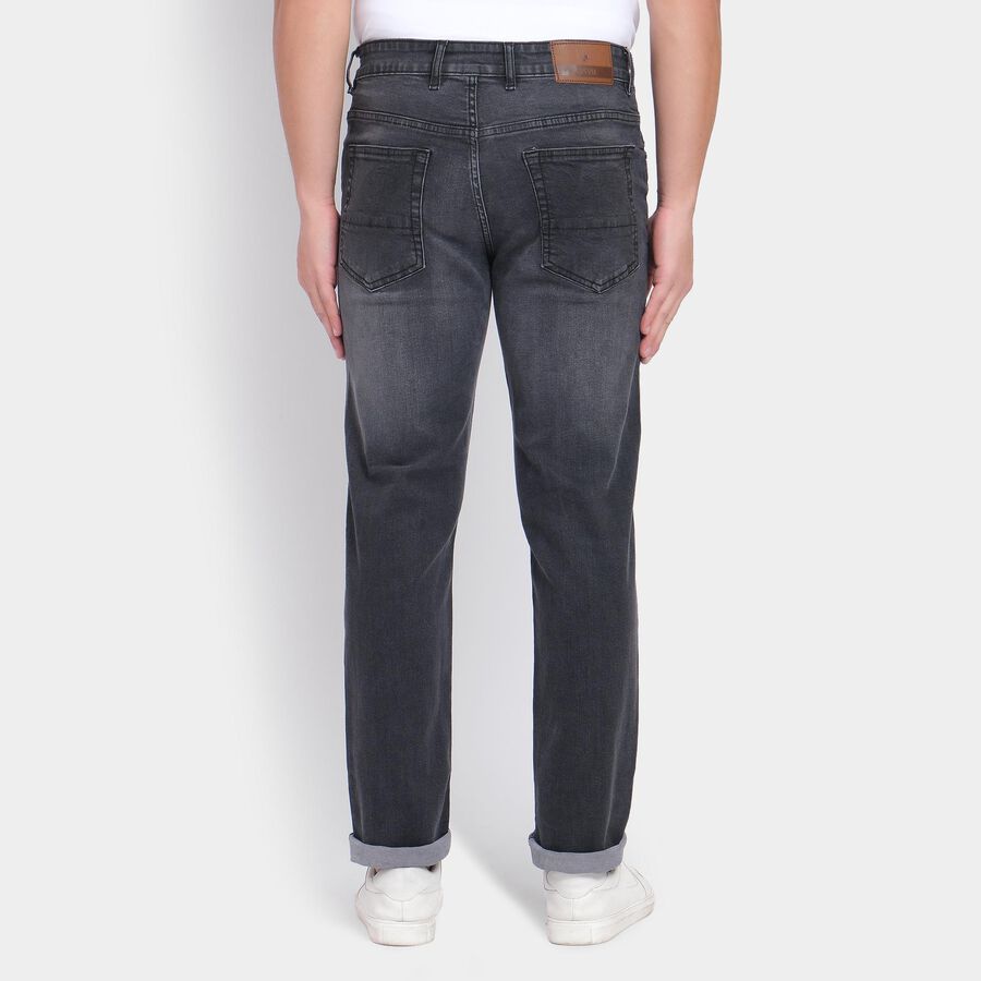 Men's Slim Fit Jeans, Dark Grey, large image number null