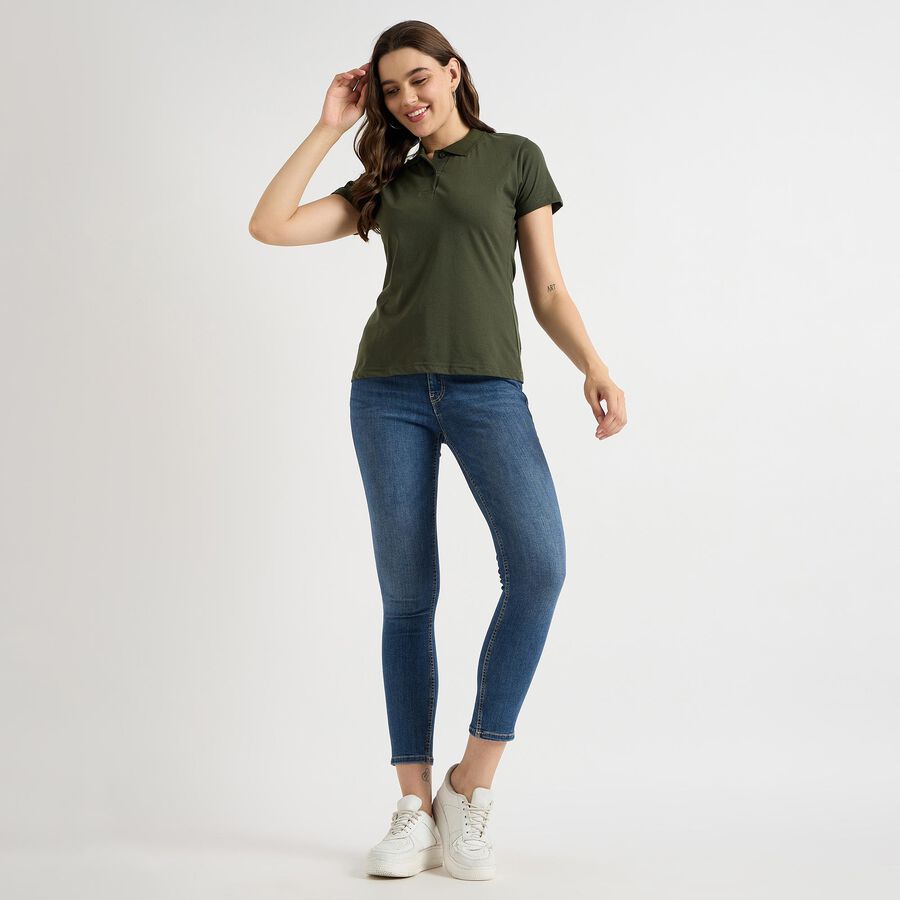 Ladies' Polo Shirt, ओलिव, large image number null