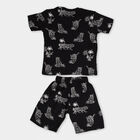 Boys' Cotton Suit Night, Black, small image number null