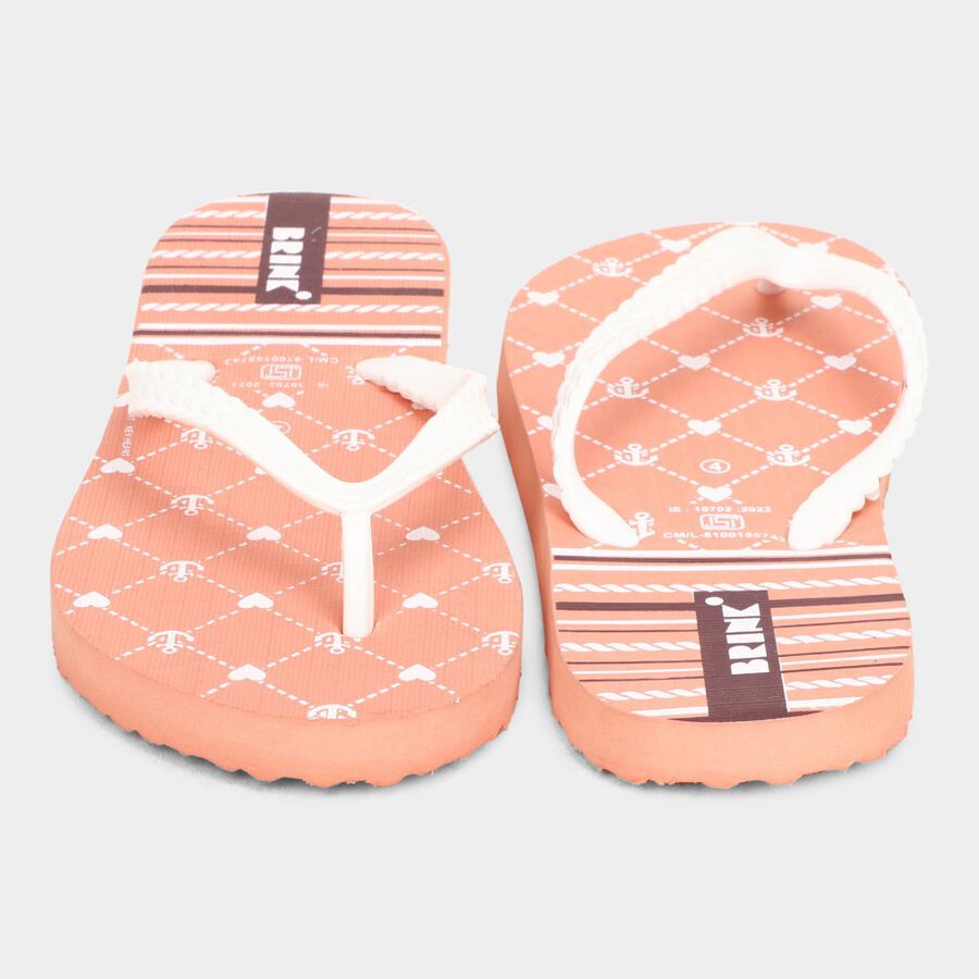 Ladies' Print Sliders, गुलाबी, large image number null