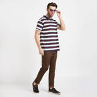 Stripes Polo Shirt, Melange Light Grey, small image number null