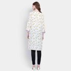 Printed Kurta, Off White, small image number null