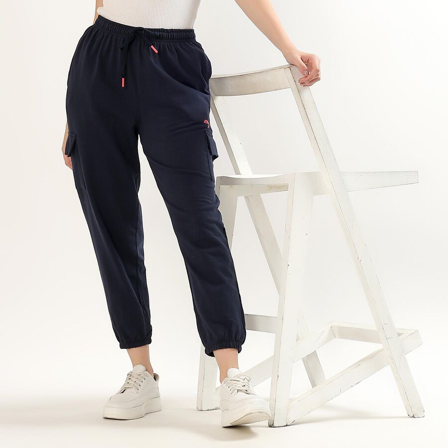 Ladies' Regular Track Pants , Navy Blue, large image number null