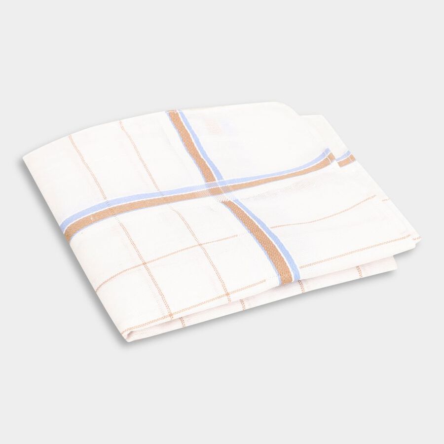 Men's Hanky, White, large image number null