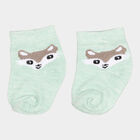 Infants Cotton Solid Socks, Light Green, small image number null