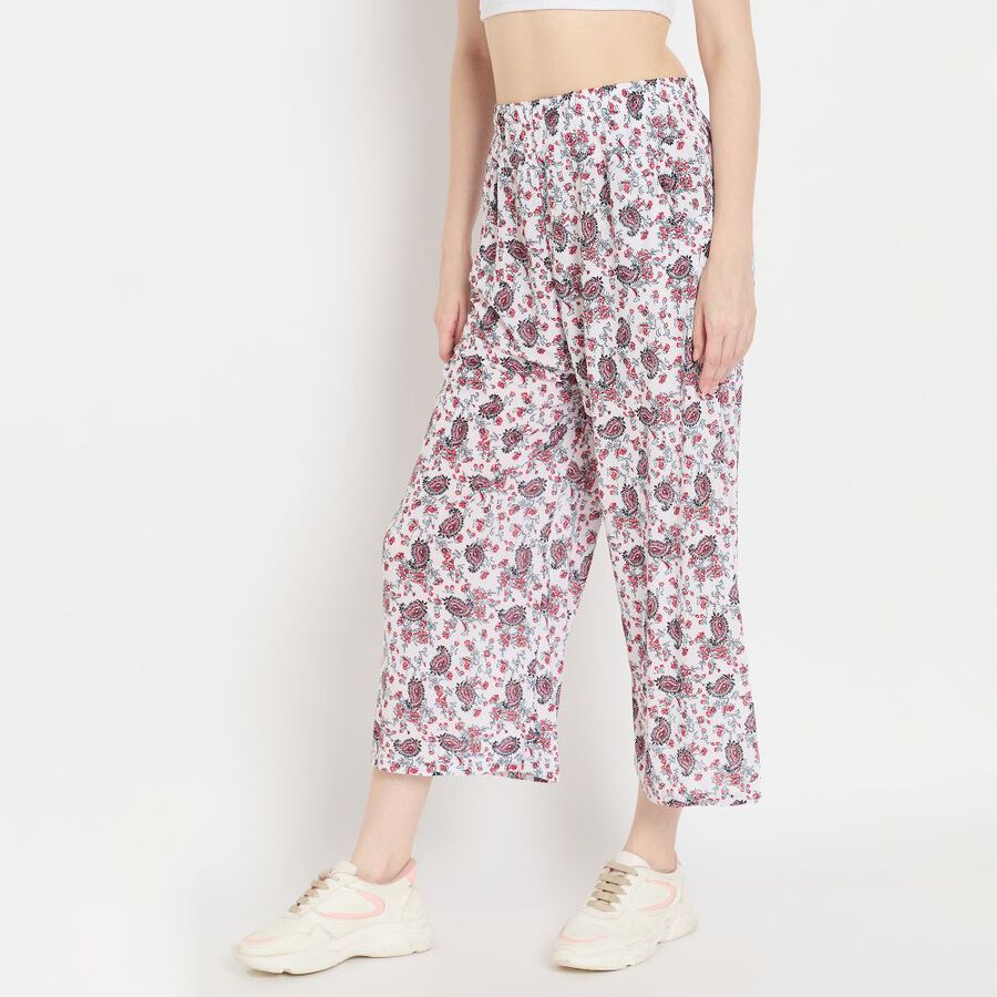 Ladies' Trousers, सफ़ेद, large image number null