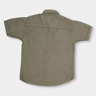 Boys' 100% Cotton Casual Shirt , Olive, small image number null
