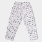Girls' 100% Cotton Pyjama , White, small image number null